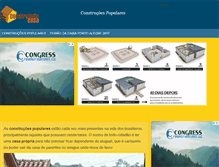 Tablet Screenshot of construcoespopulares.com